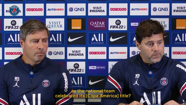 Pochettino: 'I'm very happy for Messi'